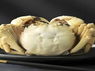 不一样的大闸蟹（白玉蟹）