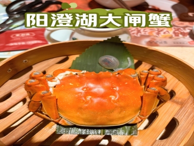 阳澄湖大闸蟹：秋天的美味